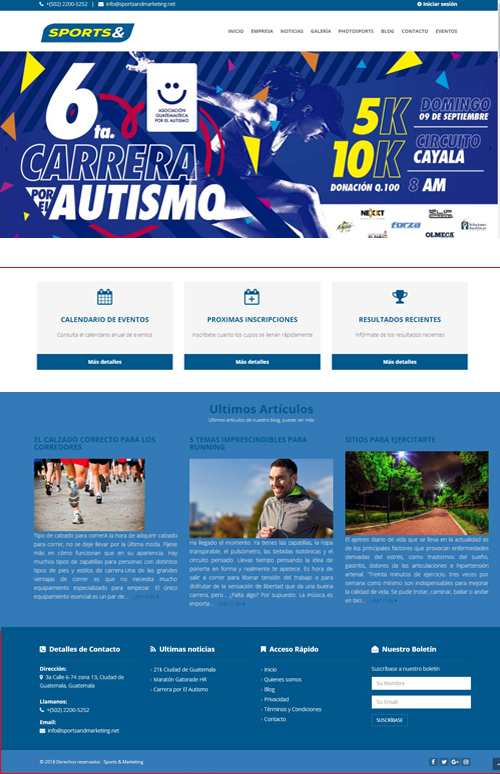 CONOCE NUESTRO NUEVO SITIO WEB